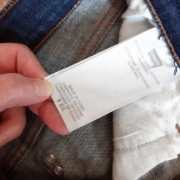 Levi's Straight Leg 505 Jeans size 6 Short - Picture 14 of 16